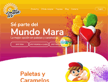 Tablet Screenshot of mara.com.mx