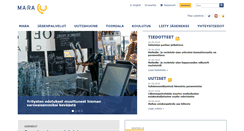 Desktop Screenshot of mara.fi