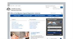 Desktop Screenshot of mara.gov.au